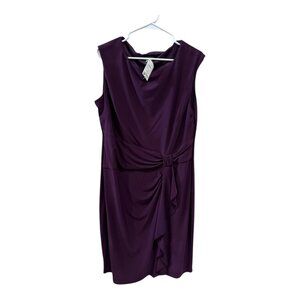 NWT AK Purple Midi Dress
